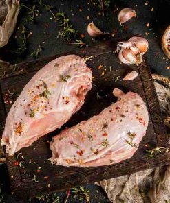 Chicken Skin on Breast