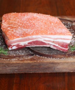 Alternative view of Pork Belly Rind On