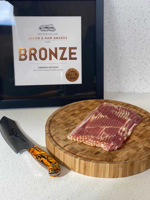 Maple Dry Cured Streaky Bacon  Award Winning